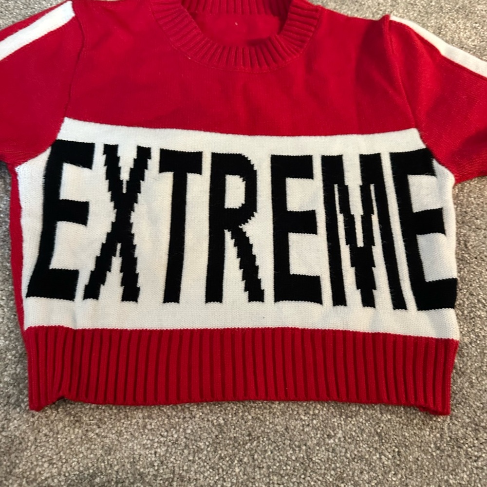 Extreme Red Sweater
